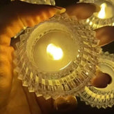 Decorative Led Crystal Diamond Candle